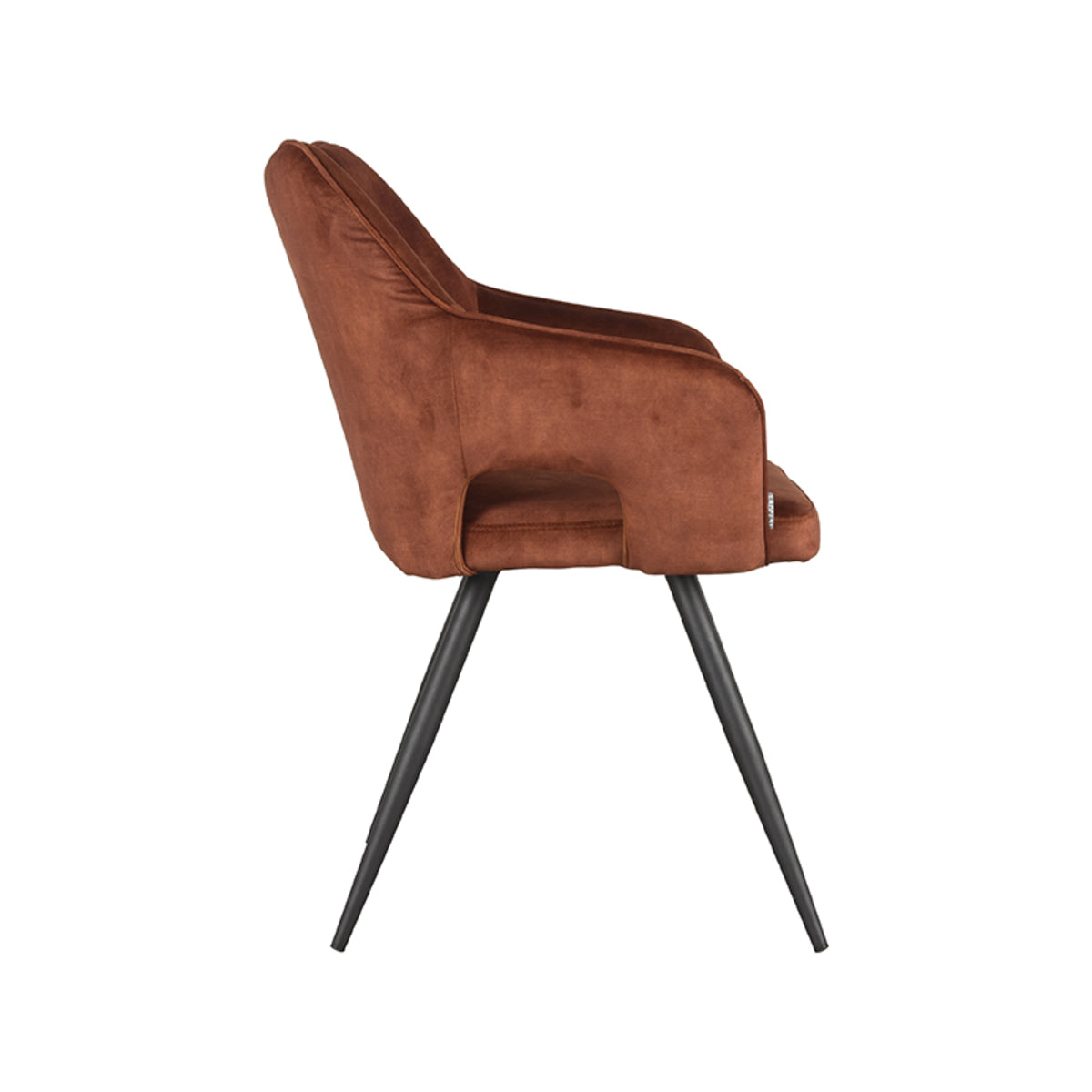 LABEL51 Eetkamerstoel Noud - Velours